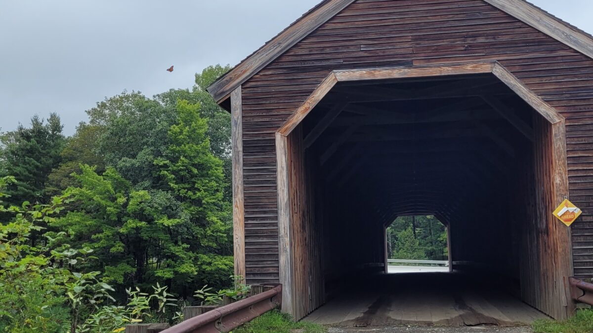 Un pont couvert