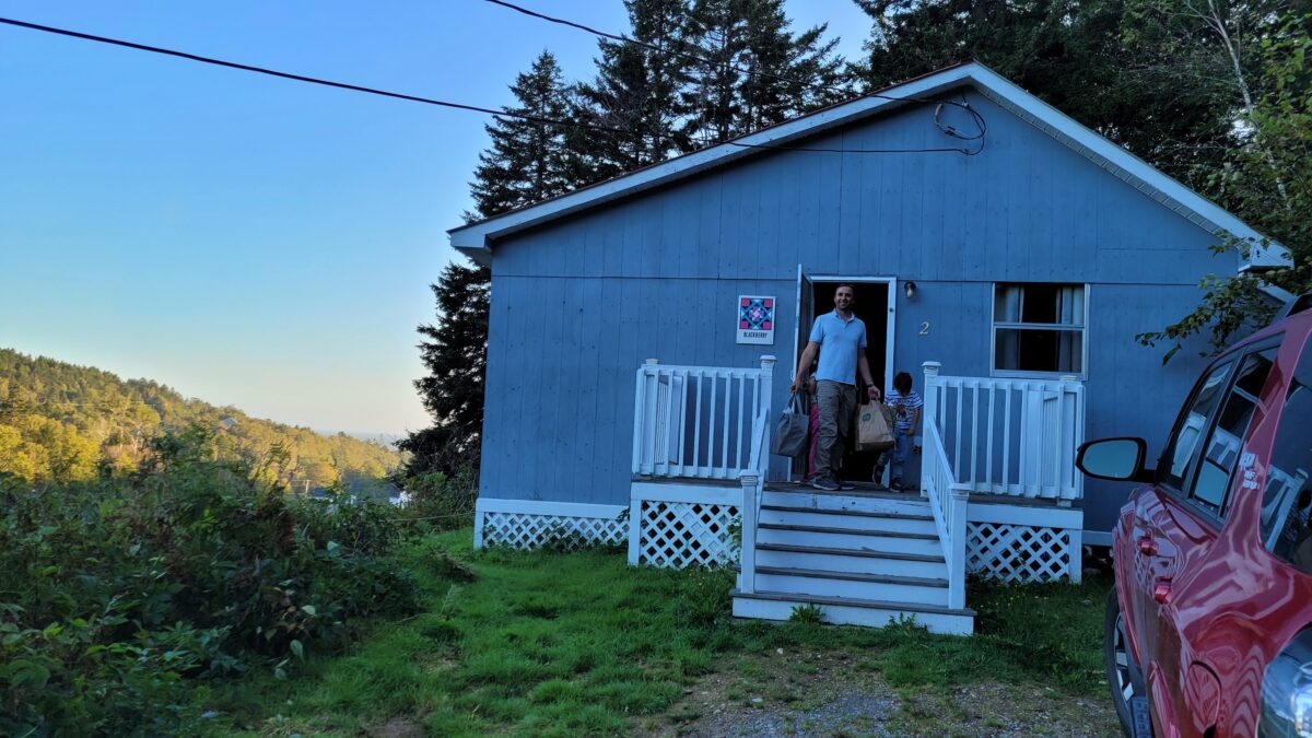 Super motel dans la baie de Fundy