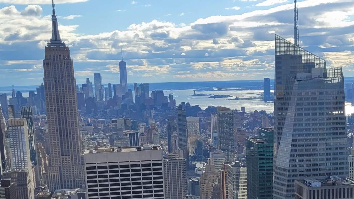 En haut de Top of the Rock