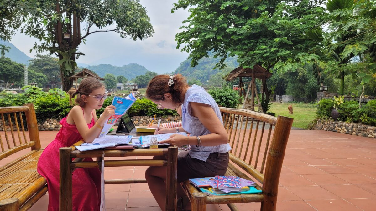 L’école dans les rizières