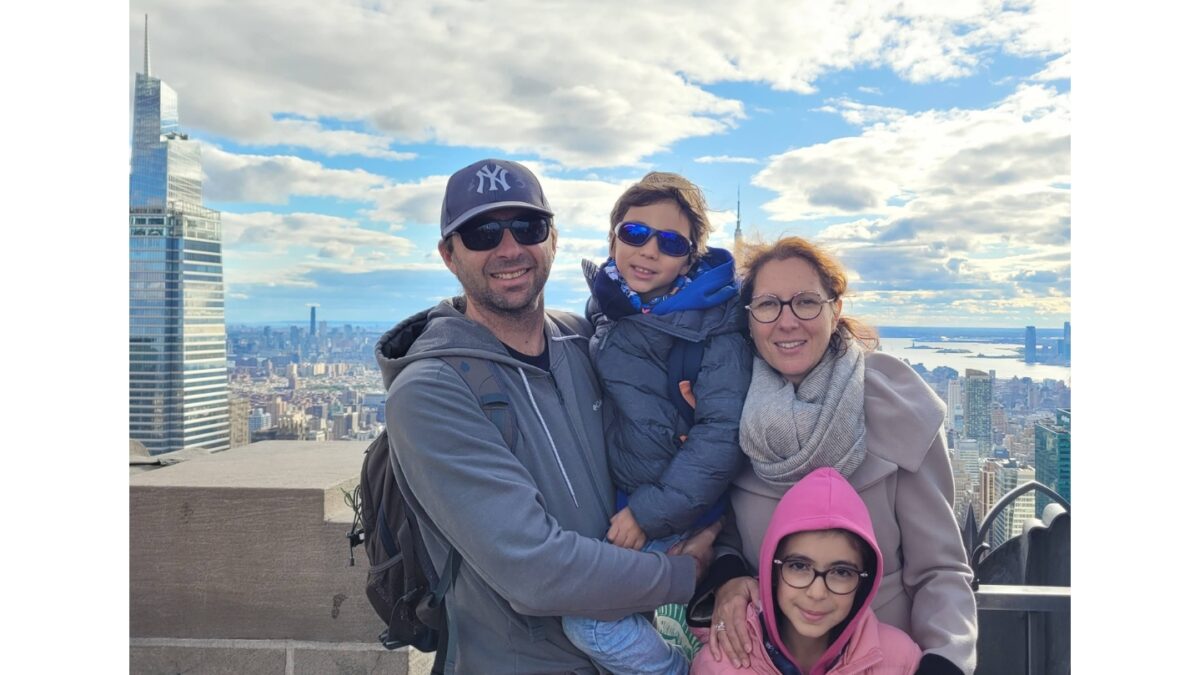 En haut de Top of the Rock