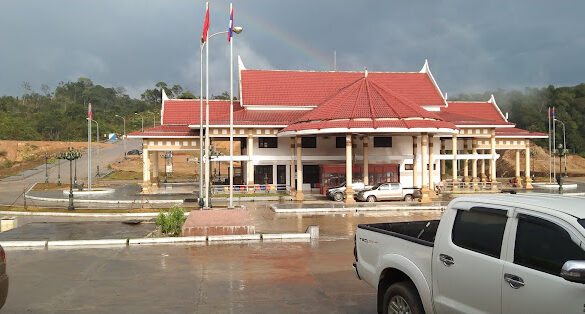 La frontière entre le Vietnam et le Laos